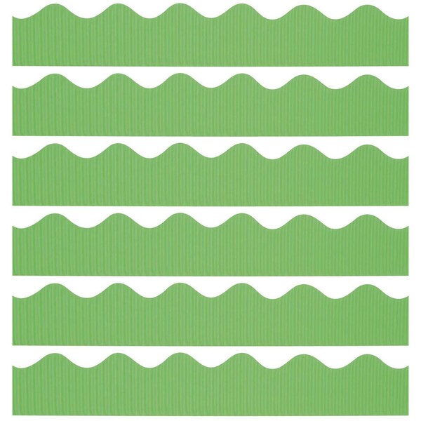 Bordette Decorative Border, Nile Green, 2.25in x 50ft, PK6 P0037126 - main